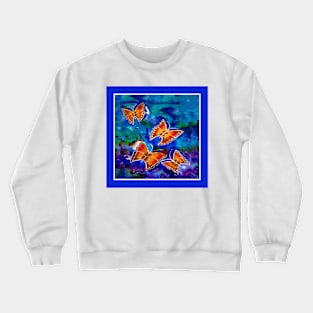 Wax Relief Butterflies Crewneck Sweatshirt